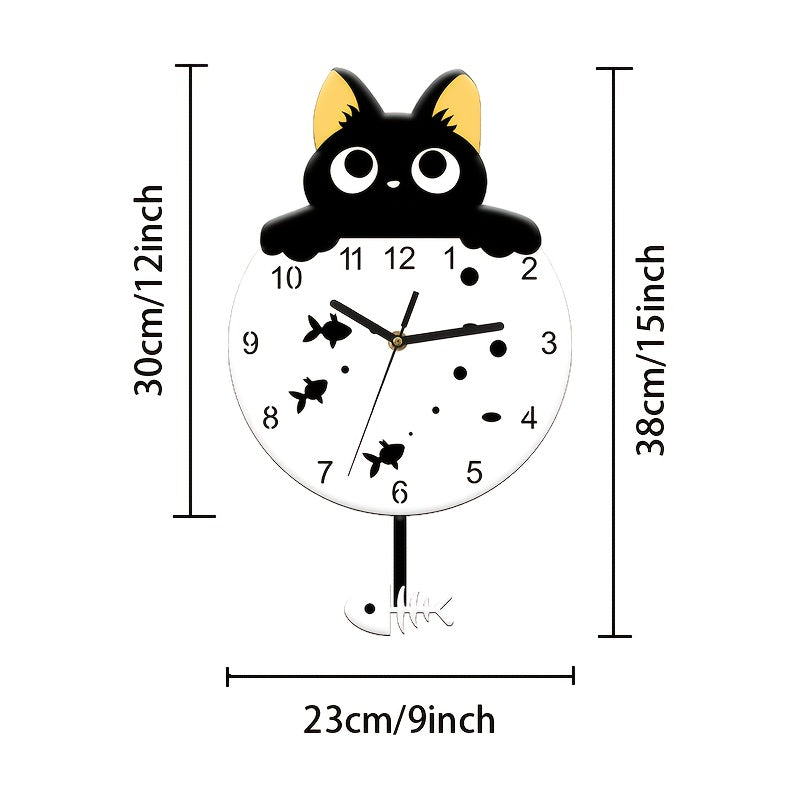 Horloge murale en acrylique, irrégulière, silencieuse, sans tic-tac, forme irrégulière