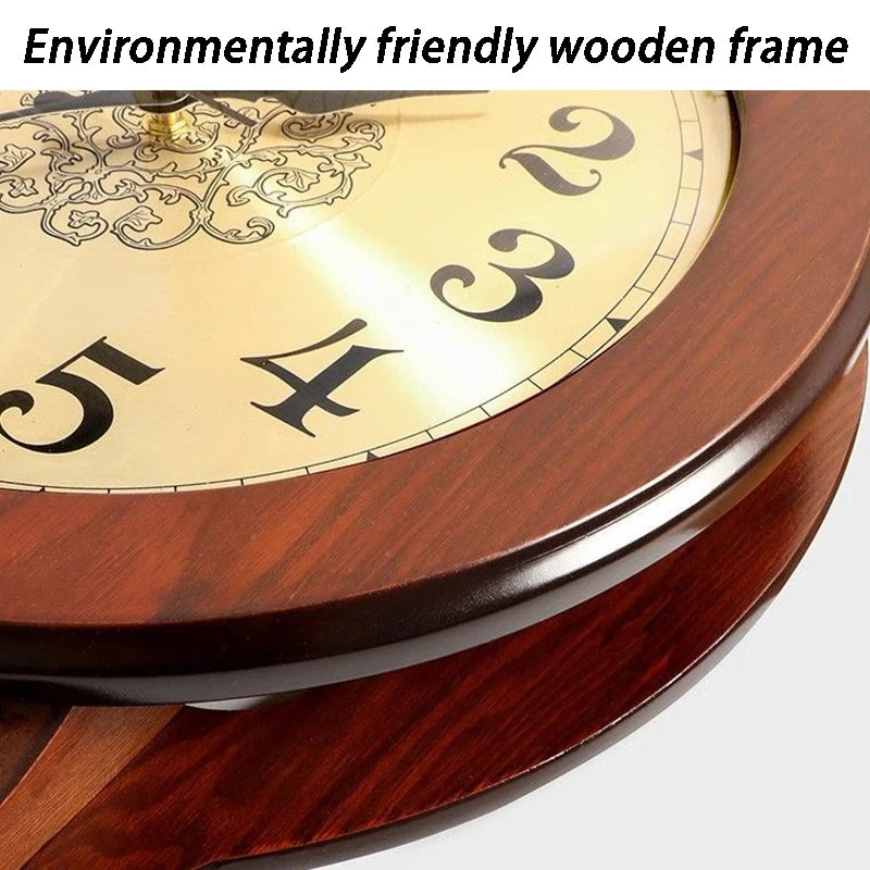 Horloge murale en bois à balancier, 62 ou 81 cm de haut