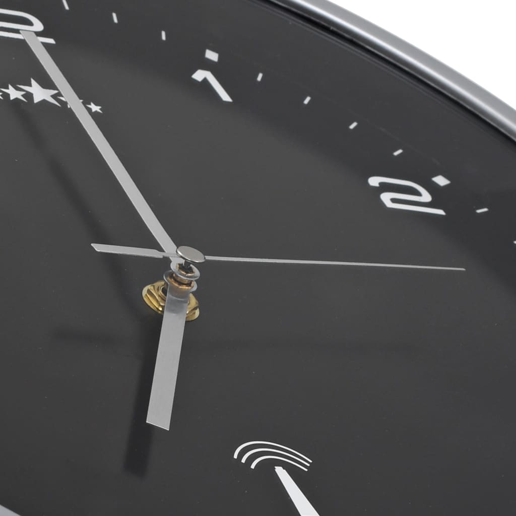 Horloge murale radio-pilotée ronde, trois finitions au choix