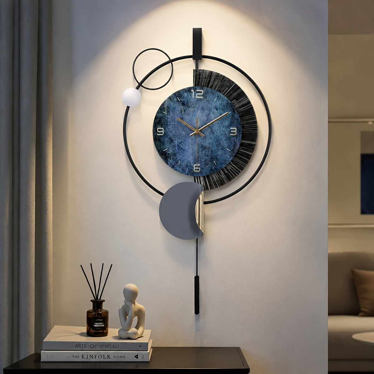 Horloge murale silencieuse moderne minimaliste de luxe europenne adapte au salon chambre bureau cuisine salle  manger bar hbergement
